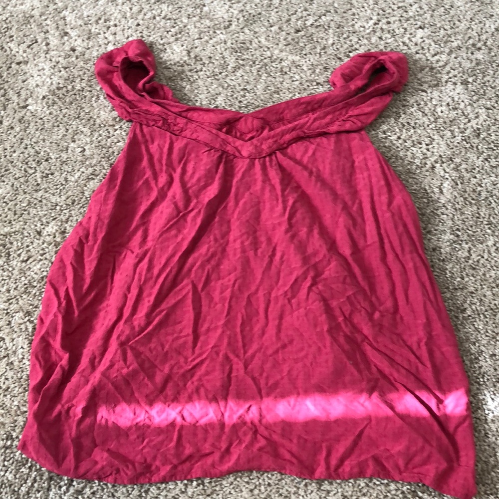 V neck tank top